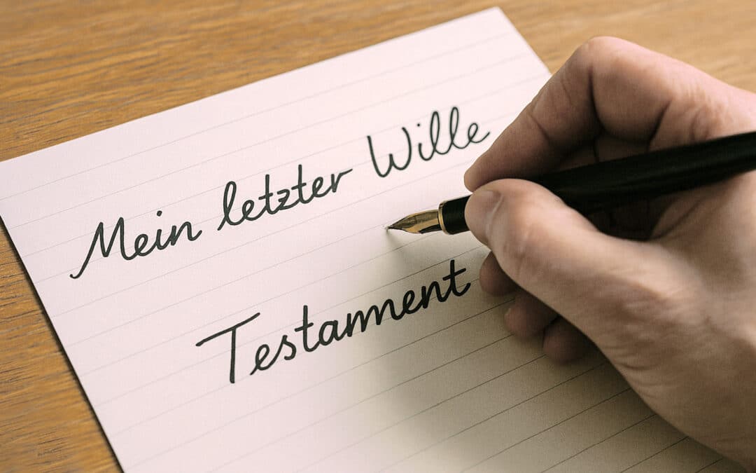 Das eigenhändige Testament – Fallstricke der Form