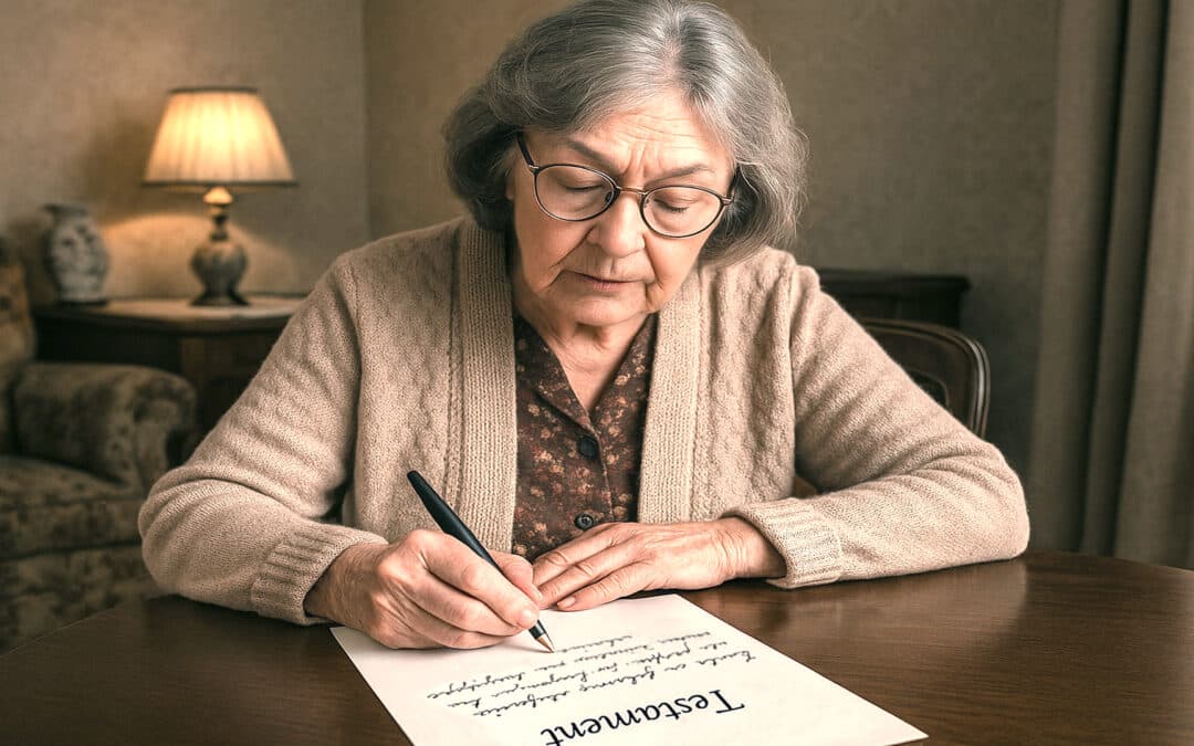Vergessene Bestimmungen in einem Testament